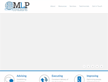 Tablet Screenshot of mlpconsultants.com